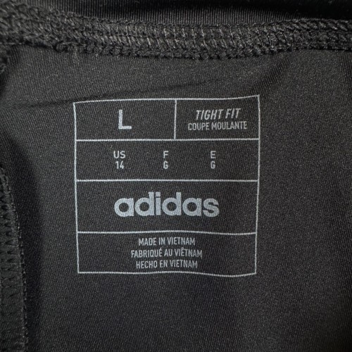 Adidas Kids / Girls 3 Stripes Bike Shorts Size: L 14 new with tags - Picture 3 of 5