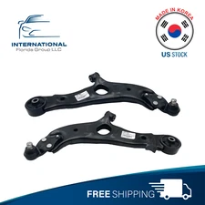 2 PCS Korea Front Lower Control Arms w/Ball Joints for 13-18 Hyundai Santa Fe