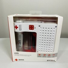 Eton American Red Cross Axis Self-Powered Safety Hub with Weather Radio and USB