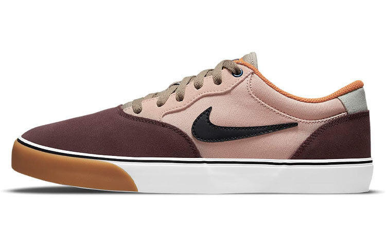 Кроссовки Nike SB Chron 2 Темно-винно-розовые Oxford 2021 - DM3493601
