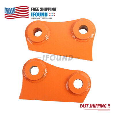 Excavator bucket attachment ear Weld on 40mm 7-13/16'' C-C For Cat 304 303.5 Mini