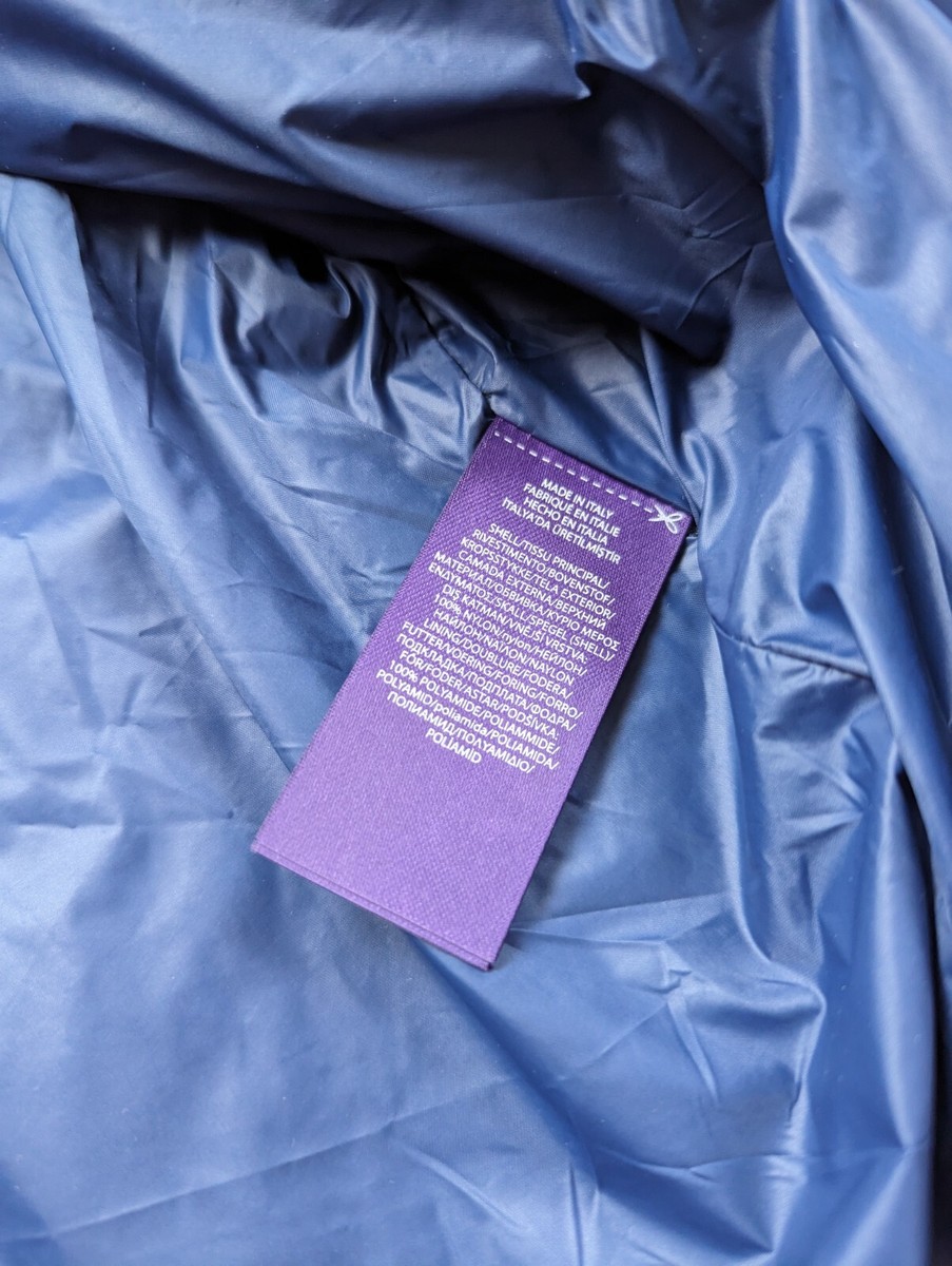 NWT $1695 Ralph Lauren Purple Label Capri Printed Hooded
