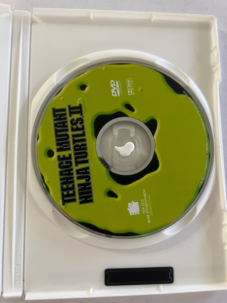 Teenage Mutant Ninja Turtles 2: The Secret of the Ooze (DVD, 1991