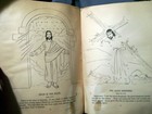 VINTAGE DOT TO DOT ACTIVITY BOOK STORIES JESUS TOLD 1955 LARGE BOOK — photo 3