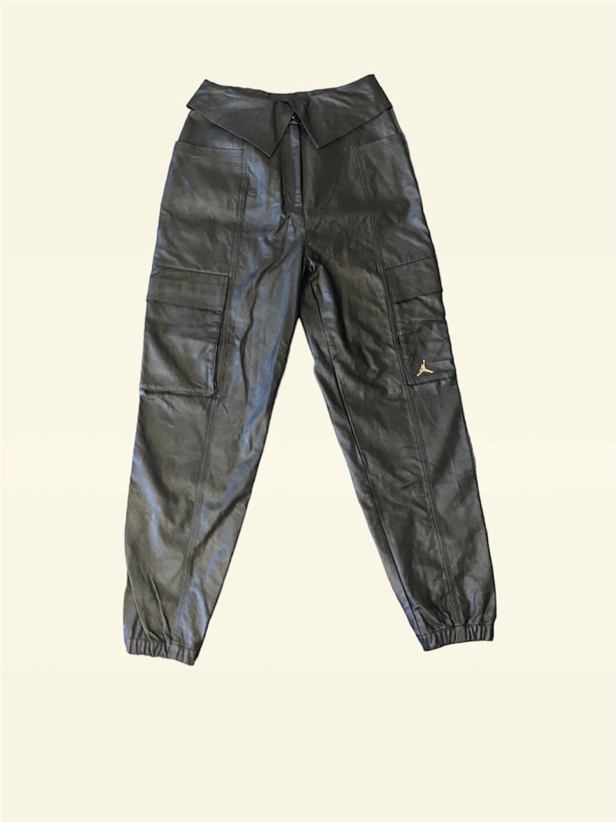 NIKE JORDAN “COURT TO RUNWAY” Nike Jordan Court To Runway Utility Pants Women Med Faux