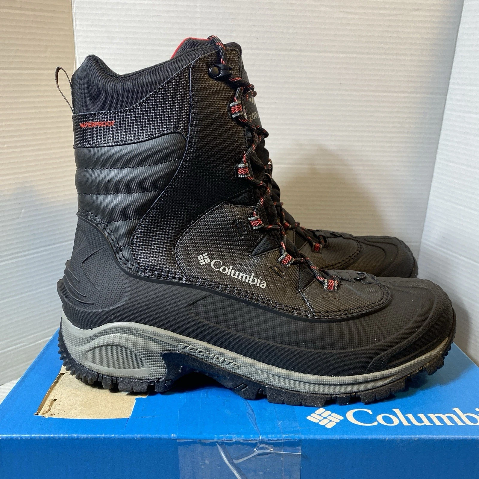 Men’s Bugaboot III Waterproof Winter Snow Boots Insulated Omni-Grip Sz 14W