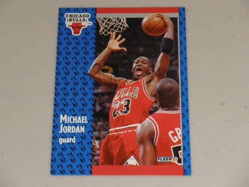1991-92 Fleer Basketball #29 Michael Jordan