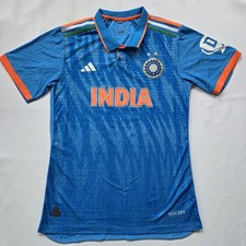 Adidas Official BCCI India Cricket ODI Shirt Jersey 2023/24 Sz XL Sportswear