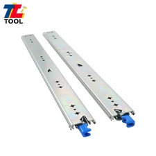 26" Industrial Locking Slides 250lb - Full Extension Ball Bearing With Lock