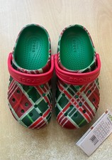 Crocs Clogs Kids BayaHoliday Plaid C13