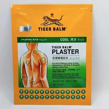 TIGER BALM PLASTER RELIEF PAINT COOL PATCH MUSCULAR 10CM (3 PACK) FAST SHIPPING