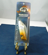 Handmade Woody Lure Topwater One-Eye Wonder Exclusive Larry's Tackle Shop Vtg