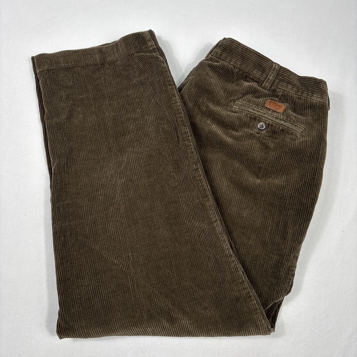 パンツ 90s RALPH LAUREN CORDUROY ANDREW PANT Ralph Lauren Polo Cords Andrew Pant Mens Pleated Corduroy Pants