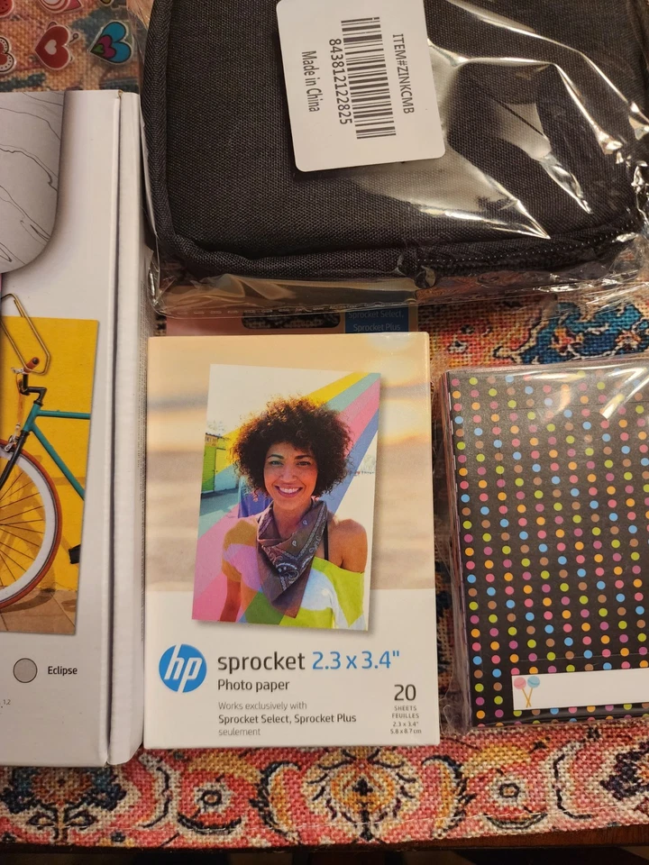 HP Sprocket Select Portable Instant Photo Printer Bundle - Image 3 of 4