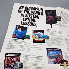 Nintendo NES Konami Insert Poster KON-NES-US-3 Bucky O'Hare