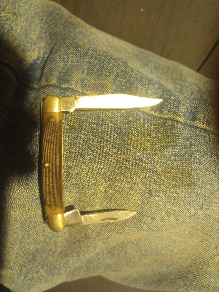 Old Timer 104OT Minuteman Folding 2-Blade Pocket Knife, 2.8" Closed - Image 2 of 2