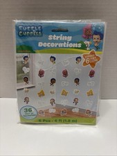 NUEVO Lote de 6 Bubble Guppies 6’ Cuerda Colgante Fiesta Decoraciones Gil Molly Cachorro