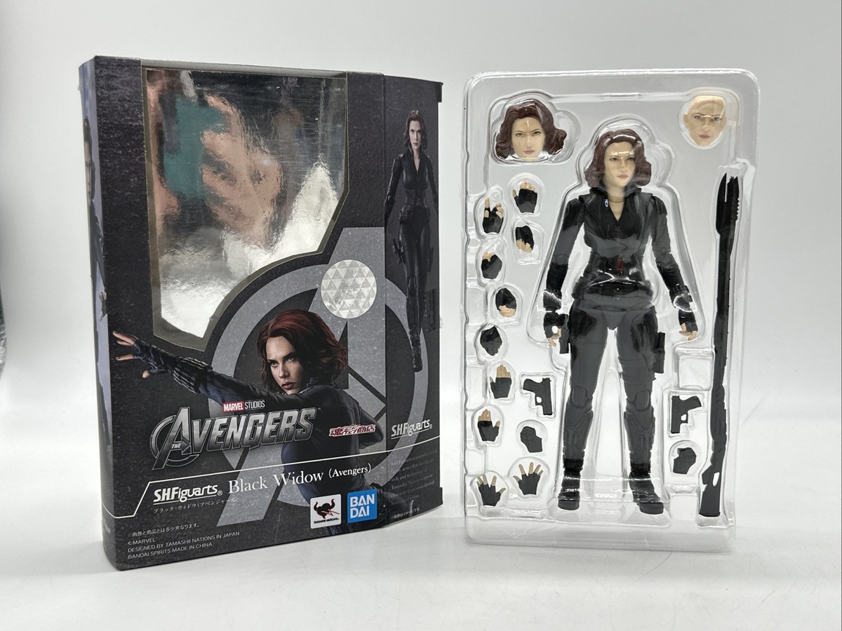 BANDAI SHFiguarts ブラックウィドウ S.H.Figuarts Black Widow (Avengers) Action Figure for sale