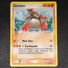 Pokemon Karte - Groudon - EX Hidden Legends - 102/101 - englisch