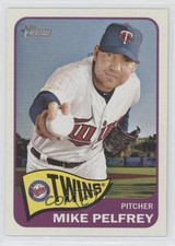 2014 Topps Heritage Mike Pelfrey #315 tw0