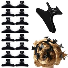 16 Pc Butterfly Clips Salon Hair Styling Wave Curls Hairdressing Part Sectioning