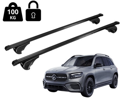 Nordrive Dachträge Querträgerr für Mercedes GLB (X247) 2019- mit Haltegriff