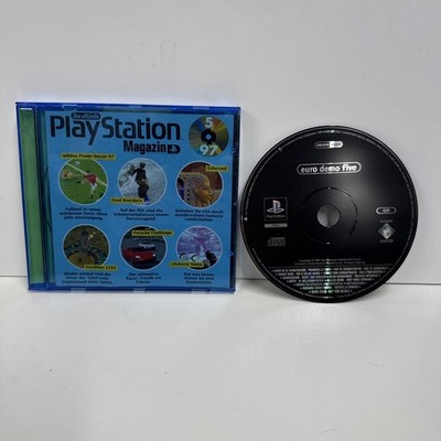 DAS OFFIZIELLE PLAYSTATION MAGAZIN EURO DEMO FIVE 5/97 PS1 PLAYSTATION 1