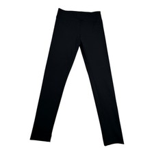 Matty M Black High Rise Leggings Stretch Athletic Athleisure Pants Size L