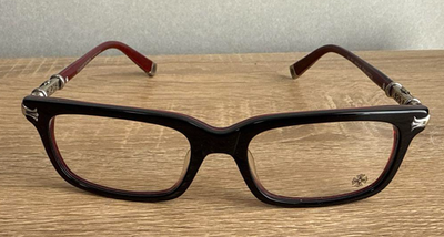 CHROME HEARTS FUN HATCH Sunglasses Eyewear BOC 54□18-148 Square w