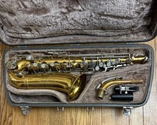 King Cleveland Brass Alto Saxophone 1960s w/ Accessories W/ Case