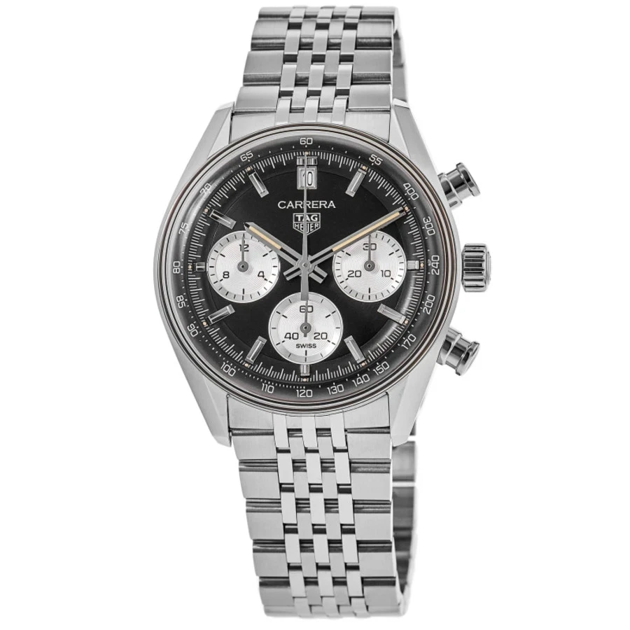 Nuevo reloj para hombre Tag Heuer Carrera cronógrafo automático negro CBS2210.BA0048