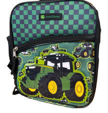 NEW KIDS JOHN DEERE LUNCH BOX TRACTOR NOTHING RUNS LIKE A DEERE