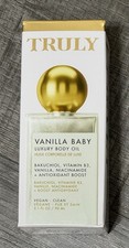 Truly Vanilla Baby Luxury Shimmer Body Oil 3.1 oz Full Size New In Box