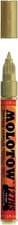 Molotow ONE4ALL Metallic Gold Acrylic Paint Marker 1.5mm Refillable 1 Count