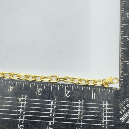Madewell Chain Linked Necklace Vntage Gold Tone Chocker Collar Short - Picture 6 of 8