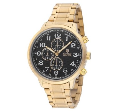 Montres Prestige X Invicta Men s Watch  MPW-0319 43.5mm Gold Brand New!!!