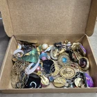 22 Pair Lot Of Vintage Clip On And Screw Back Earrings Costume Fashion Jewelry