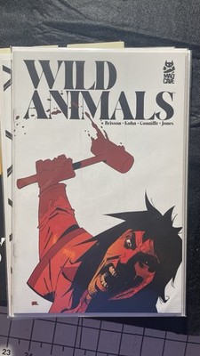 Wild Animals #1-5 Full Series Set Mad Cave Studios Lot Brisson Kuhn Cunniffe