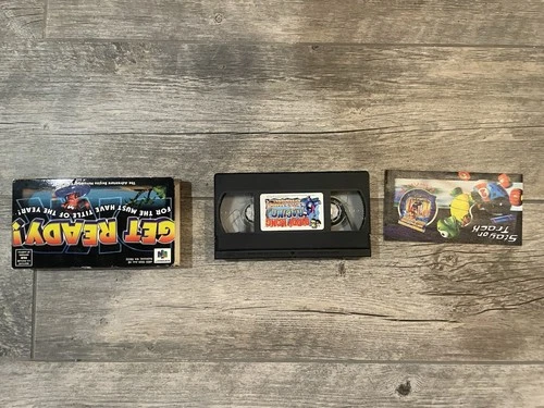 Vintage Nintendo 64 Diddy Kong Racing N64 Promotional VHS Promo 1997 Donkey Kong