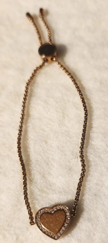 Michael Kors, Corazón Oro Rosa, Pulsera Ajustable Foto 2 de 4