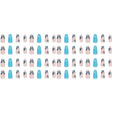 96 Pcs Fake Nails False Nails Tips Women fake nail tips detachable nail decor