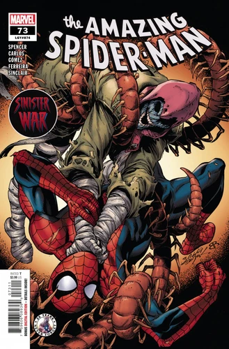 AMAZING SPIDER-MAN #73 MARK BAGLEY | SINISTER WAR TIE IN | KINDRED 1