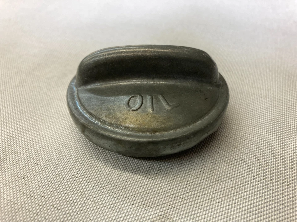 Tapa de llenado de aceite rara original 1972 solo Porsche 911 Foto 4 de 4