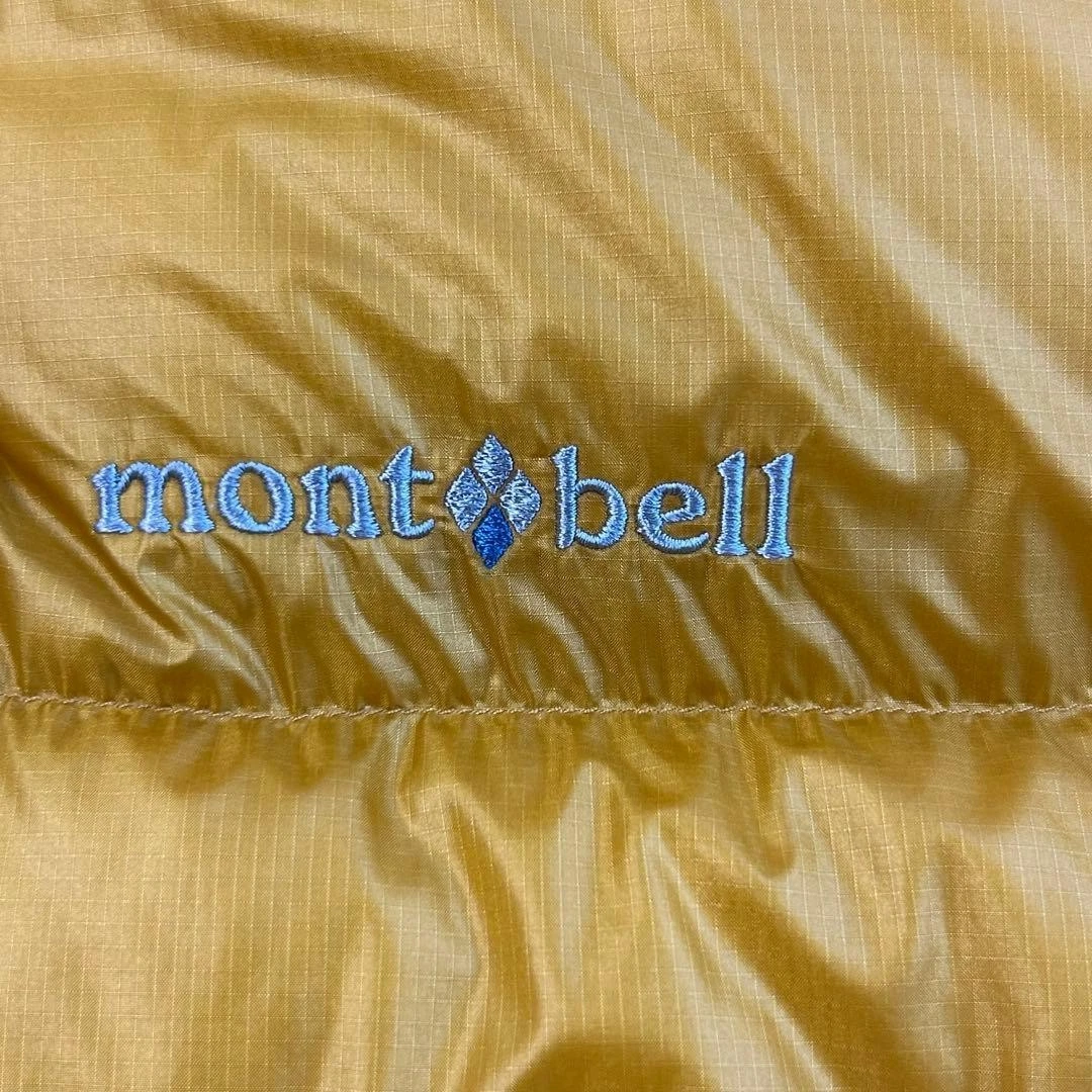 Montbell Alpine Down Parka 1101407 Men's L 800 Fill Power Orange Gold Jacket image 6