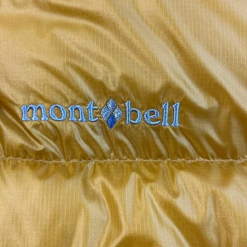 Montbell Alpine Down Parka 1101407 Men's L 800 Fill Power Orange Gold Jacket image 6