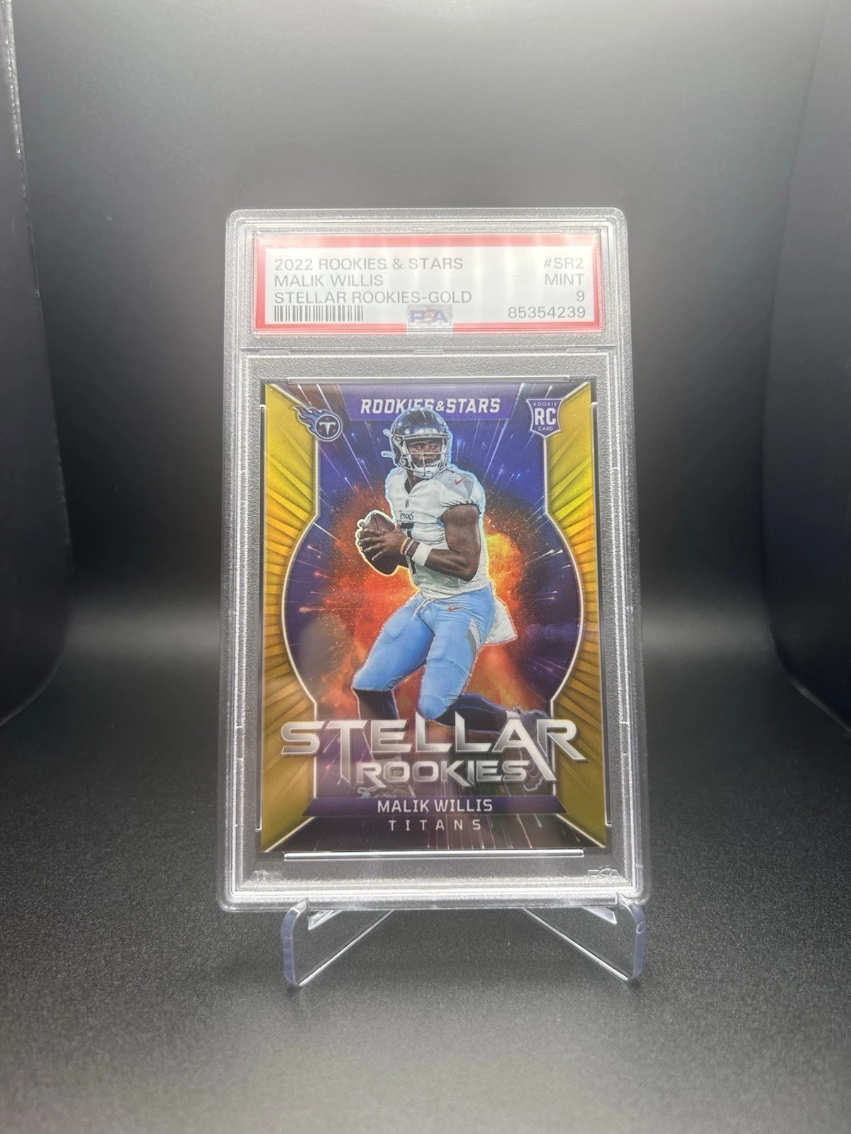 Malik Willis Panini Rookies & Stars Stellar Rookies #SR2 Gold