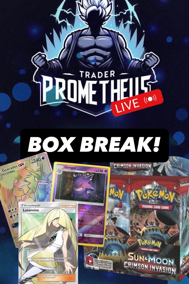 London Card Show! Crimson Invasion Box Break