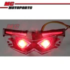RED MINI LED SMOKE Brake Tail Light Lamp For Suzuki GSXR 600 750 1000 2014 L4