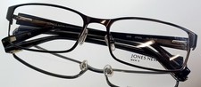 Originale JONES NEW YORK MEN'S J320 Eyeglasses STEEL New Metal 55-17-140