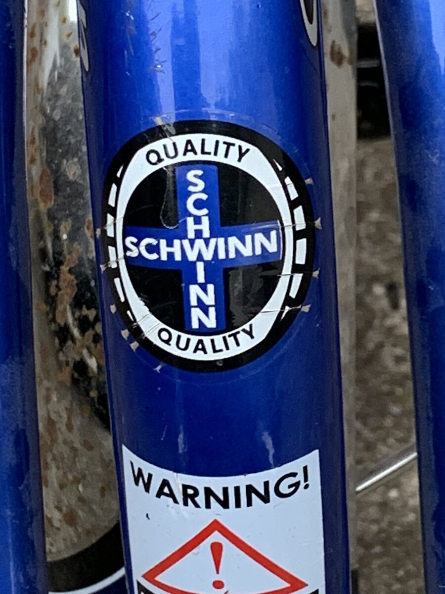 Classic Schwinn Roadster 12 Inch Tricycle Blue Kids Vintage Style